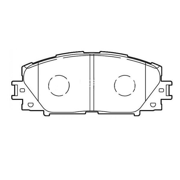 Front-Brake-Pad-04465-52180-D1184-8301-D1184-Compatible-with-toyota-yaris-brake-pads