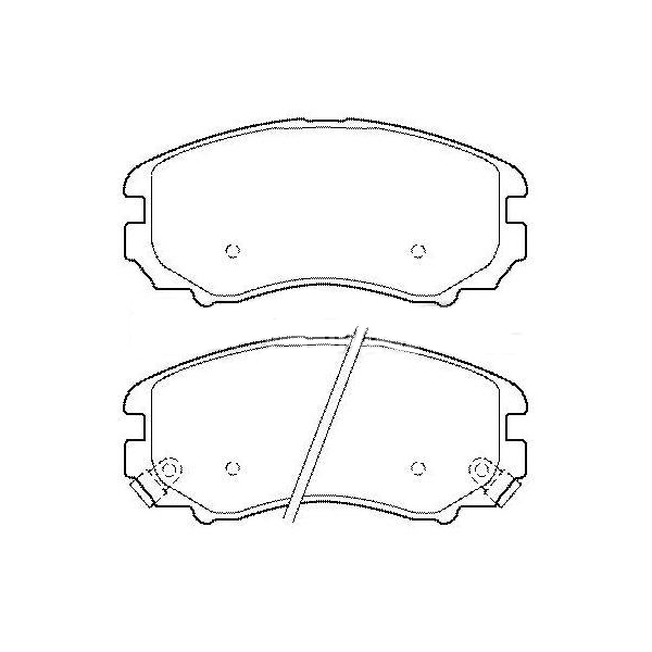 Front-Brake-Pad-set-Disc-Brake-58101-1FE00-D924-7825-D924-7990-D924-Compatible-with-Hyundai-Sonata-brake-pads