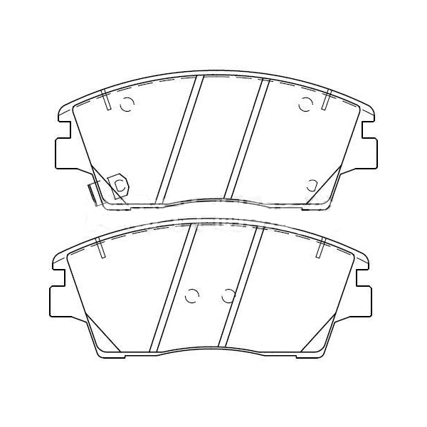 Front -Brake-Pad-set-Disc-Brake-58101-D3A00-D1847-9075-D1847-Compatible-with-Hyundai-Tucson-brake-pads