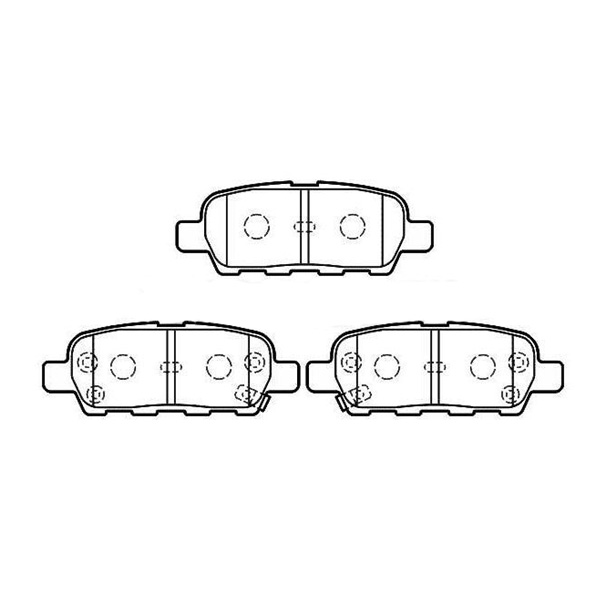 Rear-Brake-Pad-set-44060-8H385-D1288-8405-D1288-Suzuki-Vitara-brake-pads