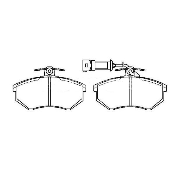 Front -Brake-Pad-set-Disc-Brake-44369851C-D290-7143-D290-Compatible-with-Audi-100-brake-pads