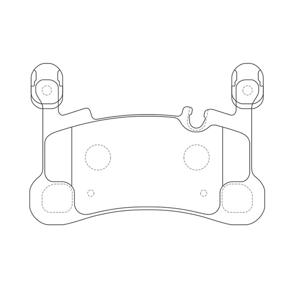 Rear-Brake-Pad-set-Disc-Brake-9Y0698451P-D2166-9410-Porsche-Cayenne-brake-pads